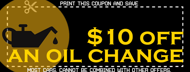$10 Off an Oil Change